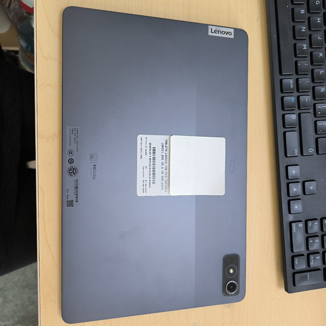 TABLETA LENOVO TAB P12 TB370FU (2023) 256 GB 8 GB RAM (SEMINUEVO)