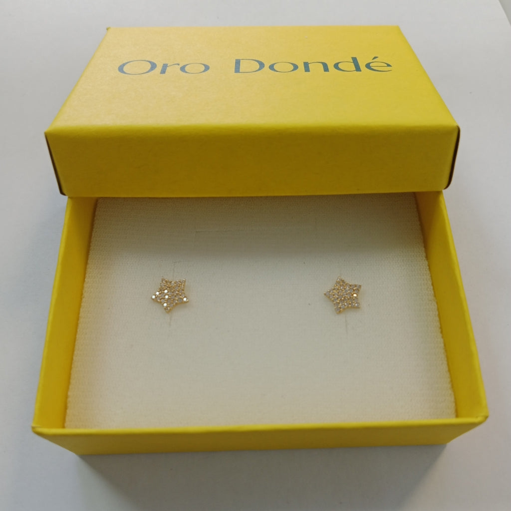 BROQUELES ORO 14K 1.2 (NUEVO)