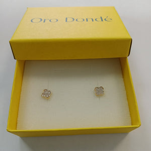 BROQUELES ORO 14K 1.1 (NUEVO)