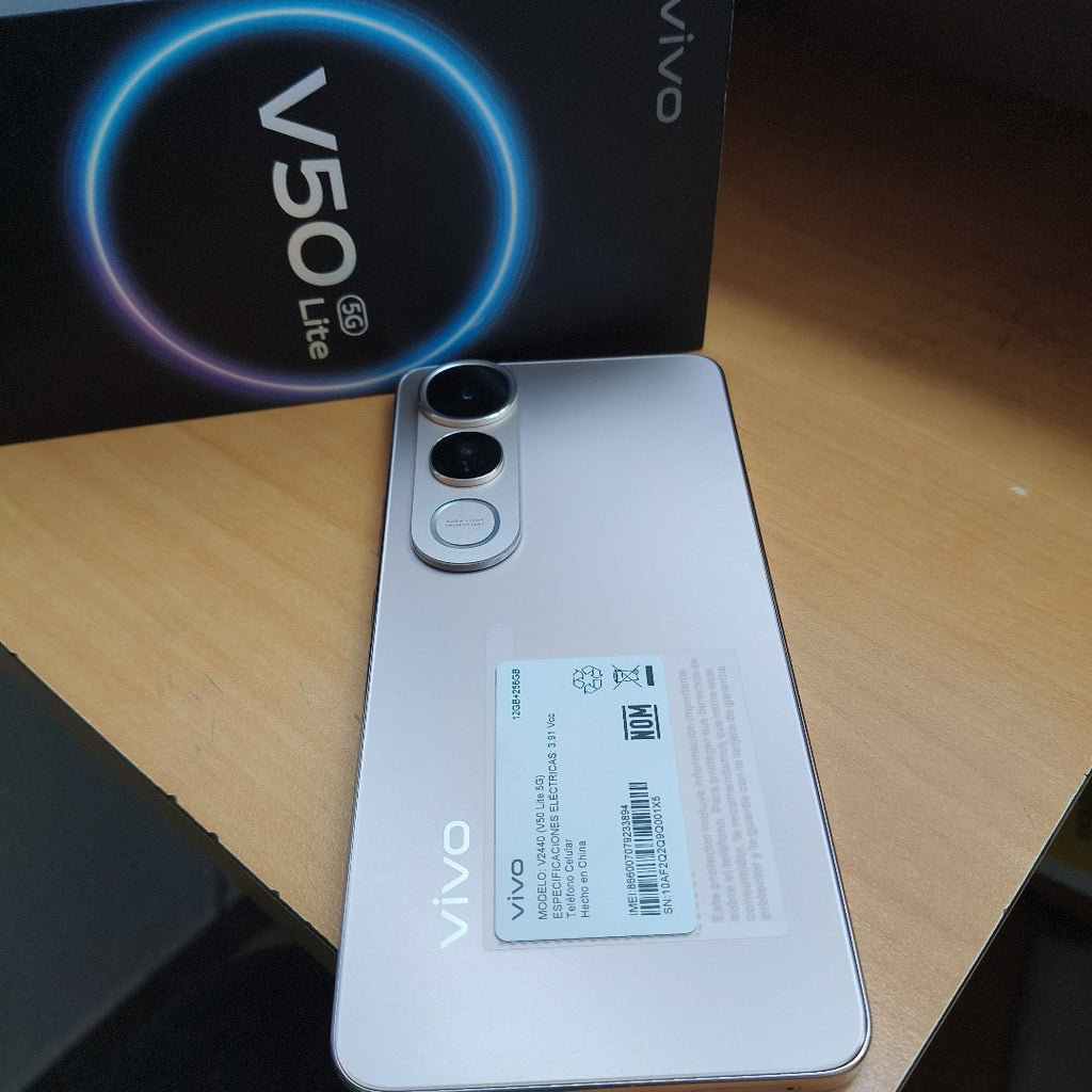 CELULAR VIVO V50 LITE 5G V2440 (2025) 256 GB 12 GB RAM (SEMINUEVO)