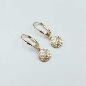 BROQUELES ORO 14K 2.4 (NUEVO)