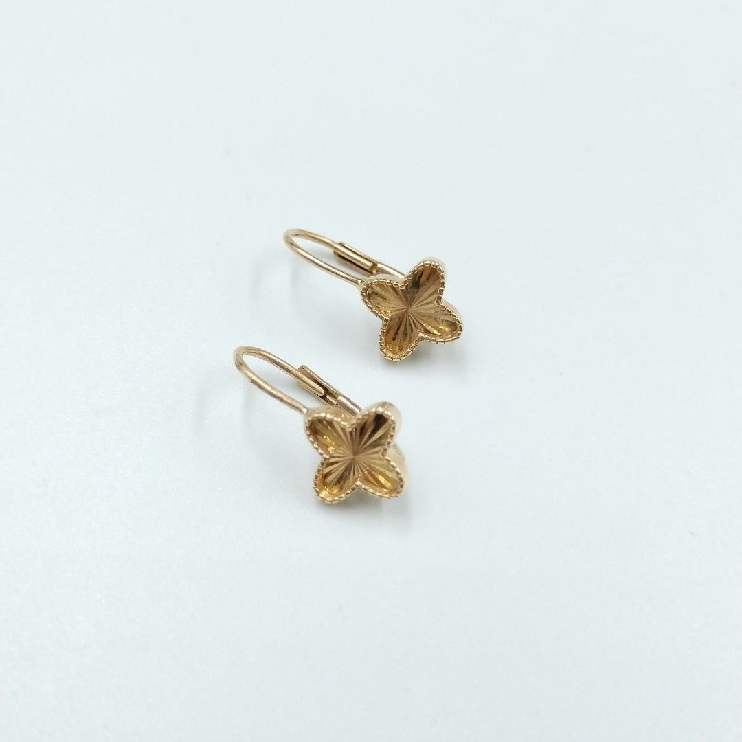 BROQUELES ORO 14K 1.8 (NUEVO)