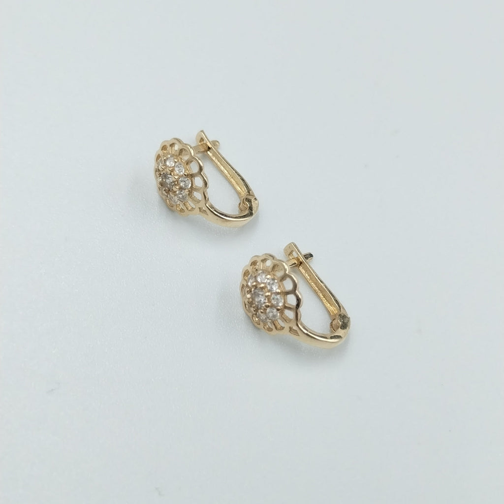 BROQUELES ORO 14K 1.1 (NUEVO)