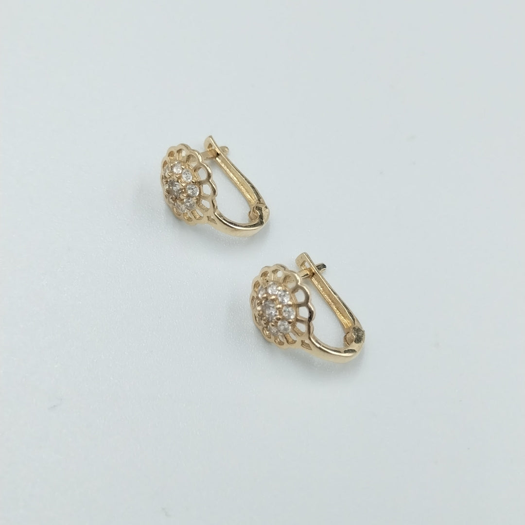 BROQUELES ORO 14K 1.1 (NUEVO)