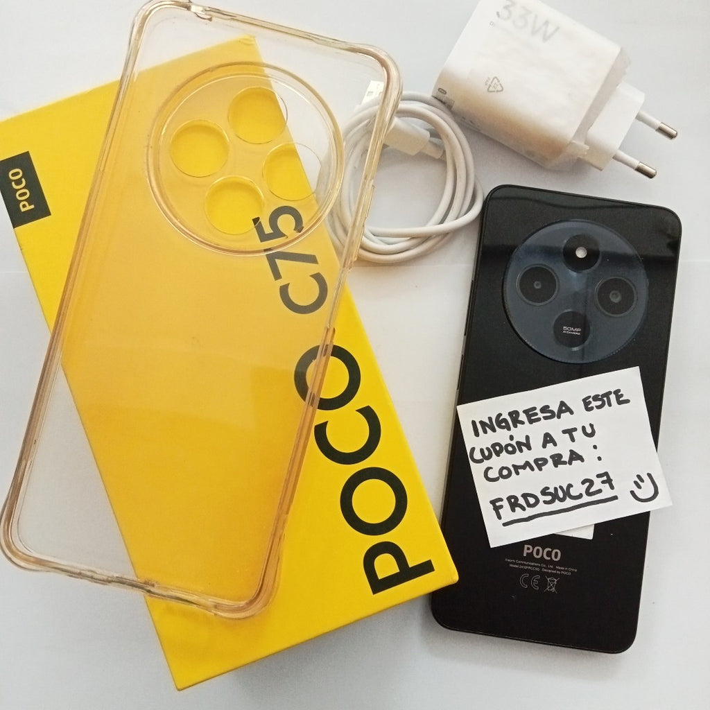 CELULAR XIAOMI POCO C75 2410FPCC5G (2024) 256 GB 8 GB RAM (SEMINUEVO)