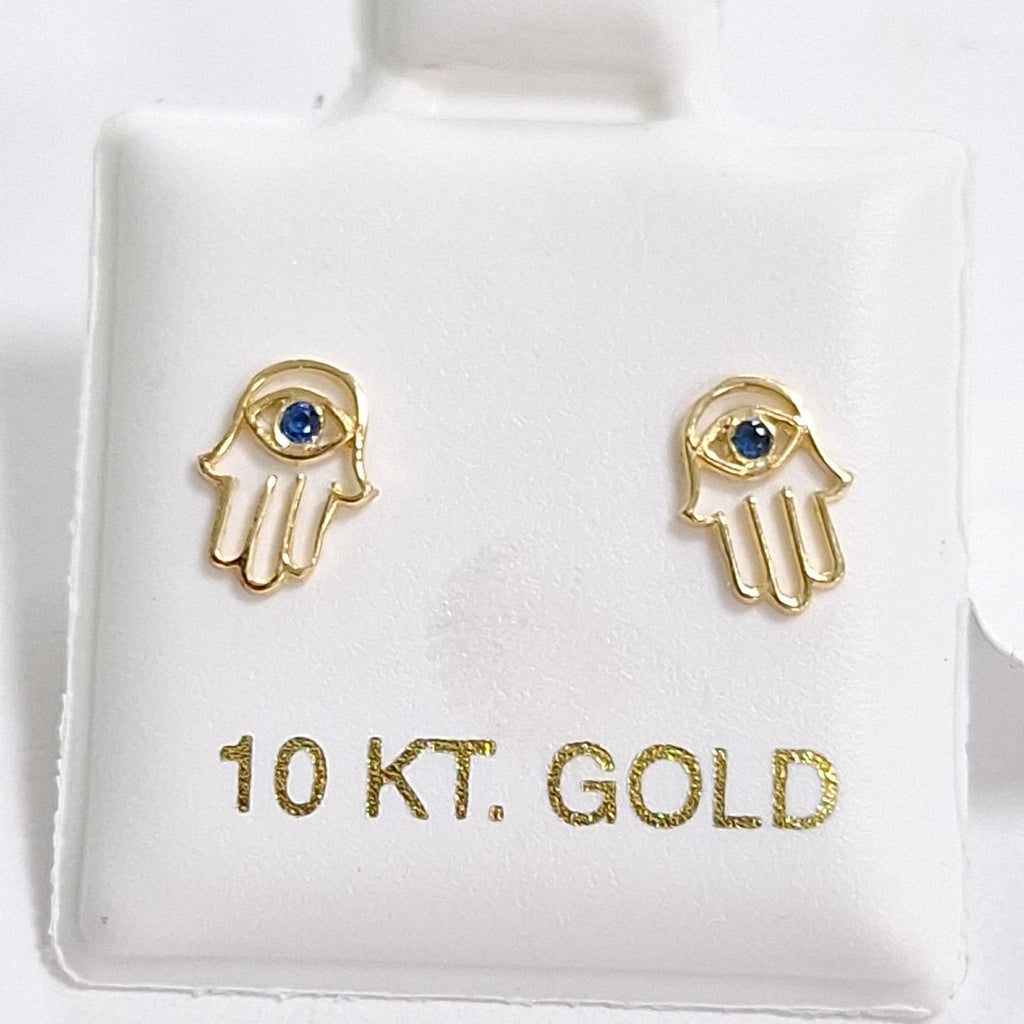 BROQUELES ORO 10K 1 (NUEVO)