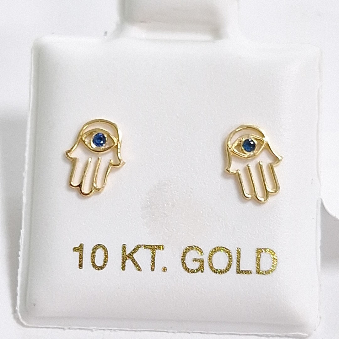 BROQUELES ORO 10K 1 (NUEVO)