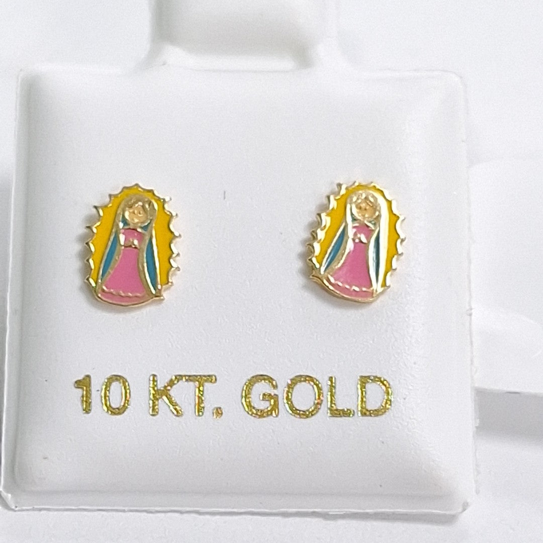 BROQUELES ORO 10K 1 (NUEVO)