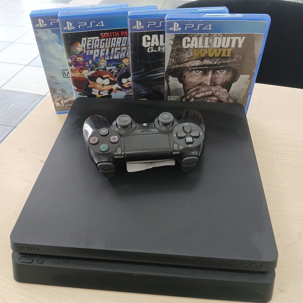 CONSOLA DE VIDEOJUEGO SONY PS4 SLIM 1 TB (SEMINUEVO)