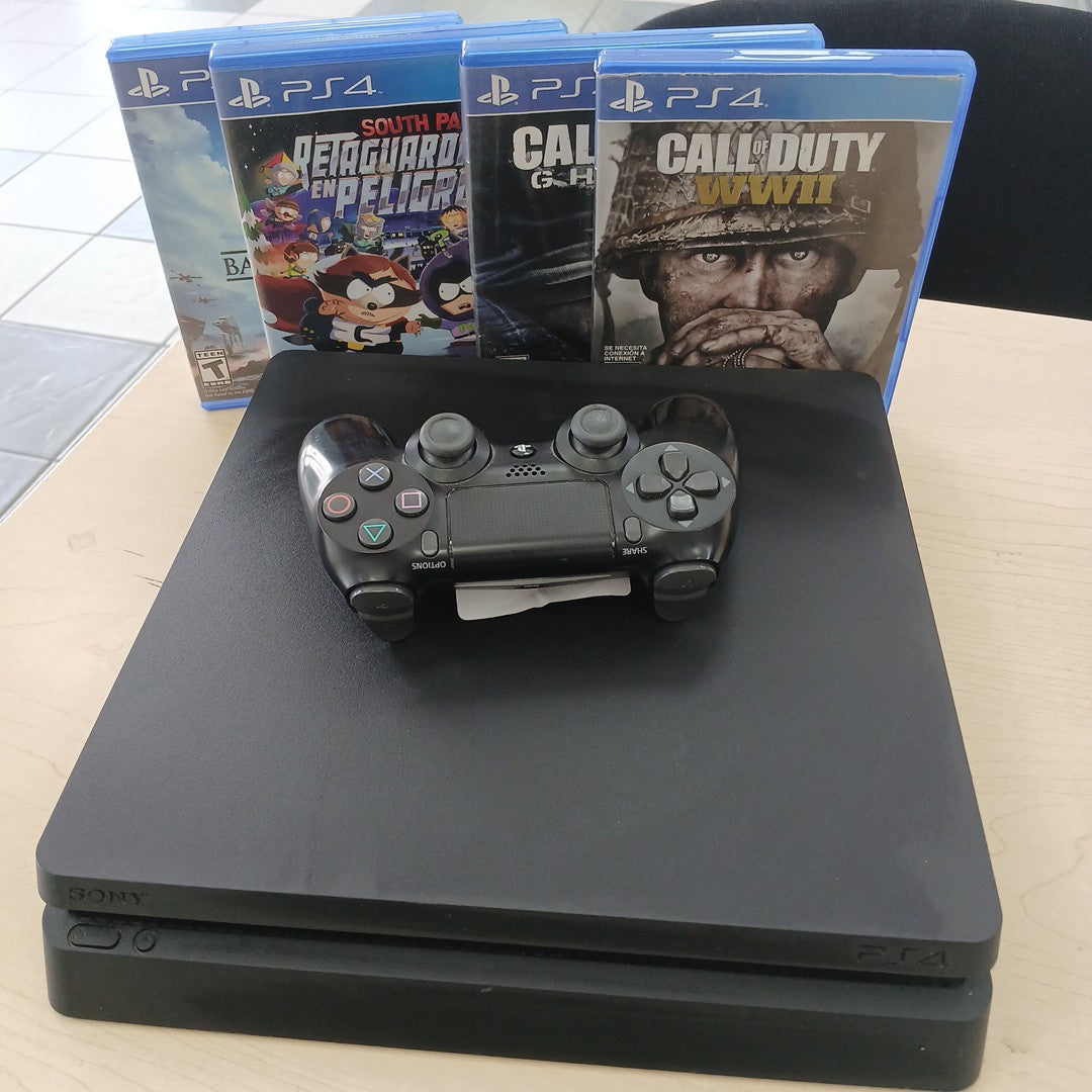 CONSOLA DE VIDEOJUEGO SONY PS4 SLIM 1 TB (SEMINUEVO)
