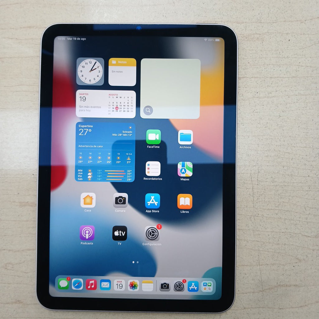 TABLETA APPLE IPAD MINI 6 A2567 64 GB 4 GB RAM (SEMINUEVO)