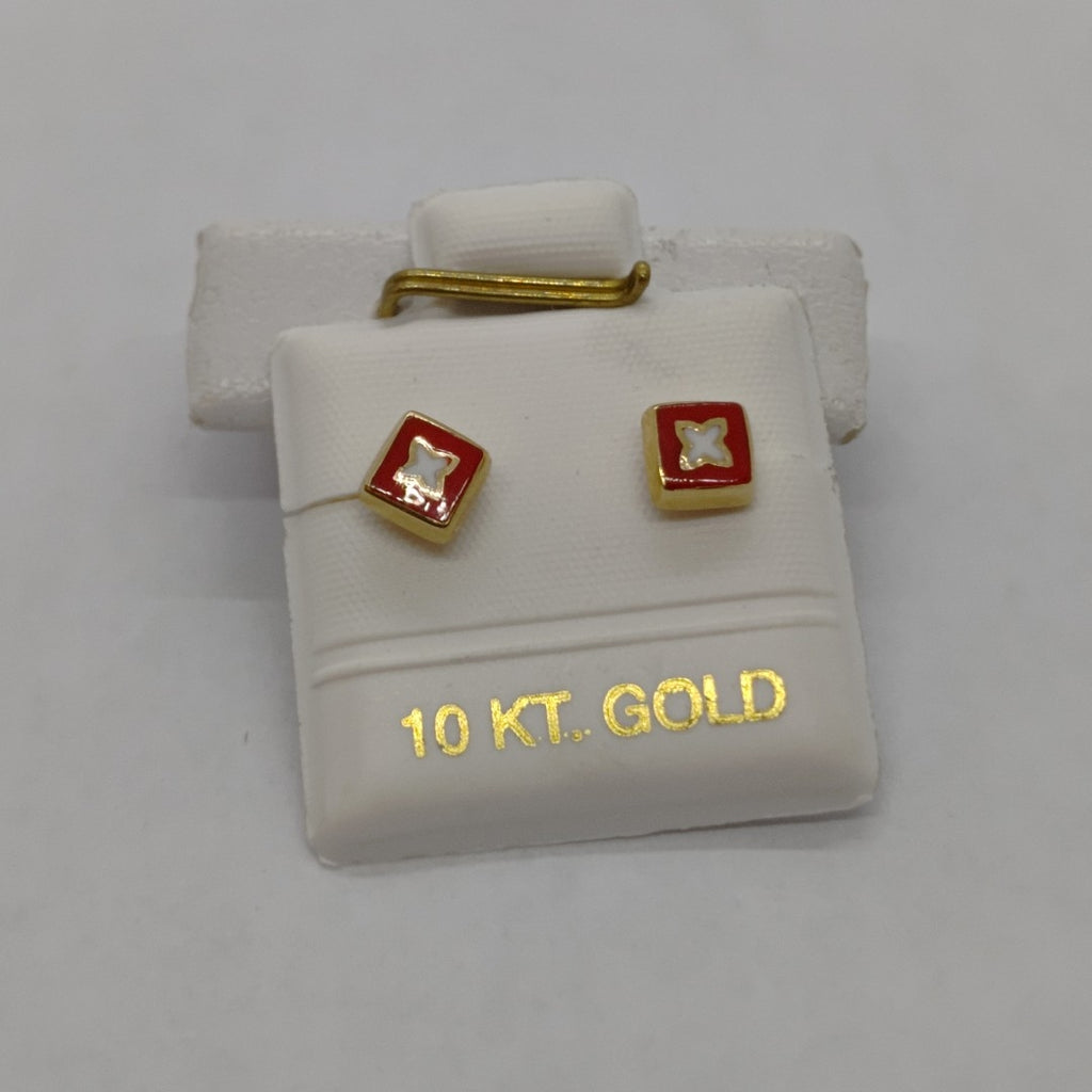 BROQUELES ORO 10K 0.7 (NUEVO)