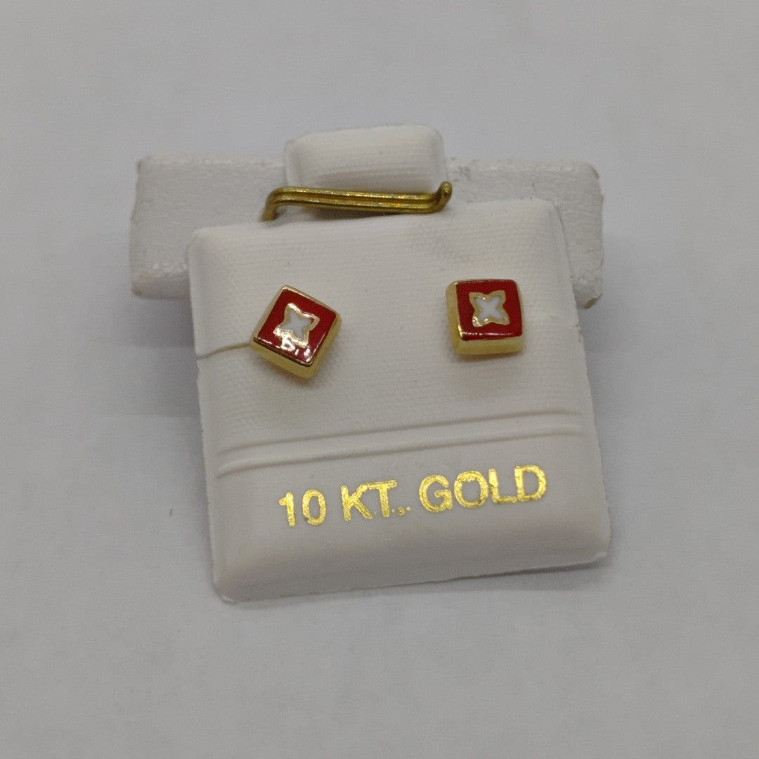 BROQUELES ORO 10K 0.7 (NUEVO)