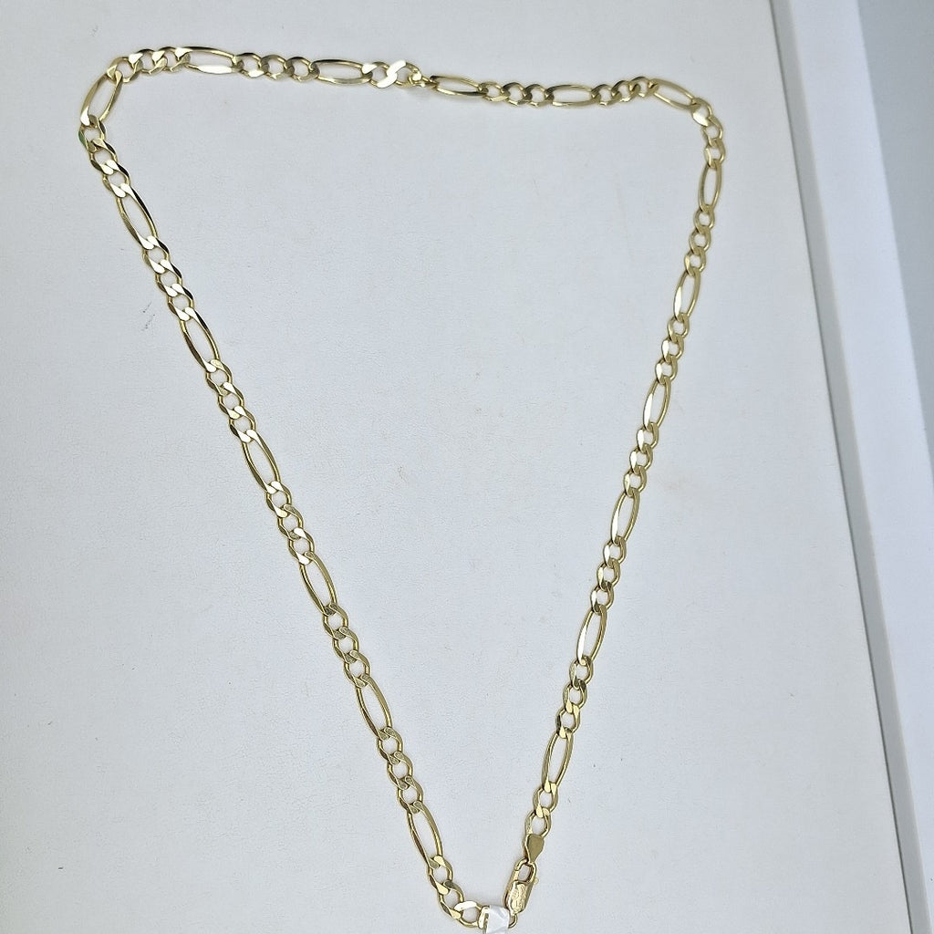 CADENAS CARTIER 3*1 AMARILLA ORO 14K 24.5 (NUEVO)