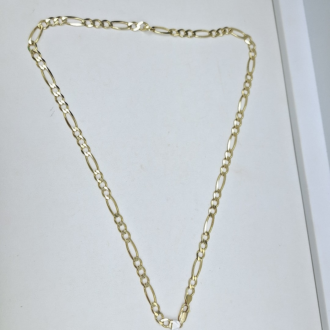 CADENAS CARTIER 3*1 AMARILLA ORO 14K 24.5 (NUEVO)