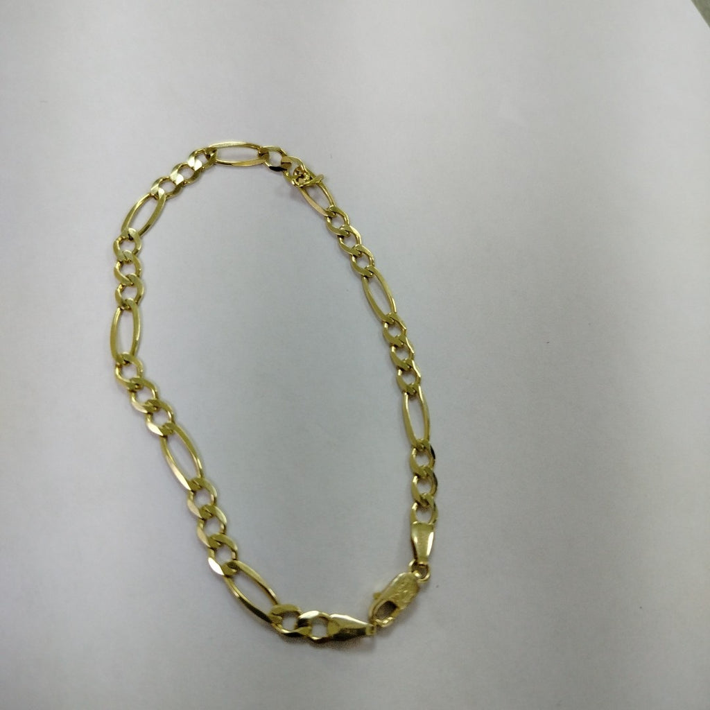 PULSERAS CABALLERO CARTIER 3*1 AMARILLA ORO 14K 4.7 (NUEVO)