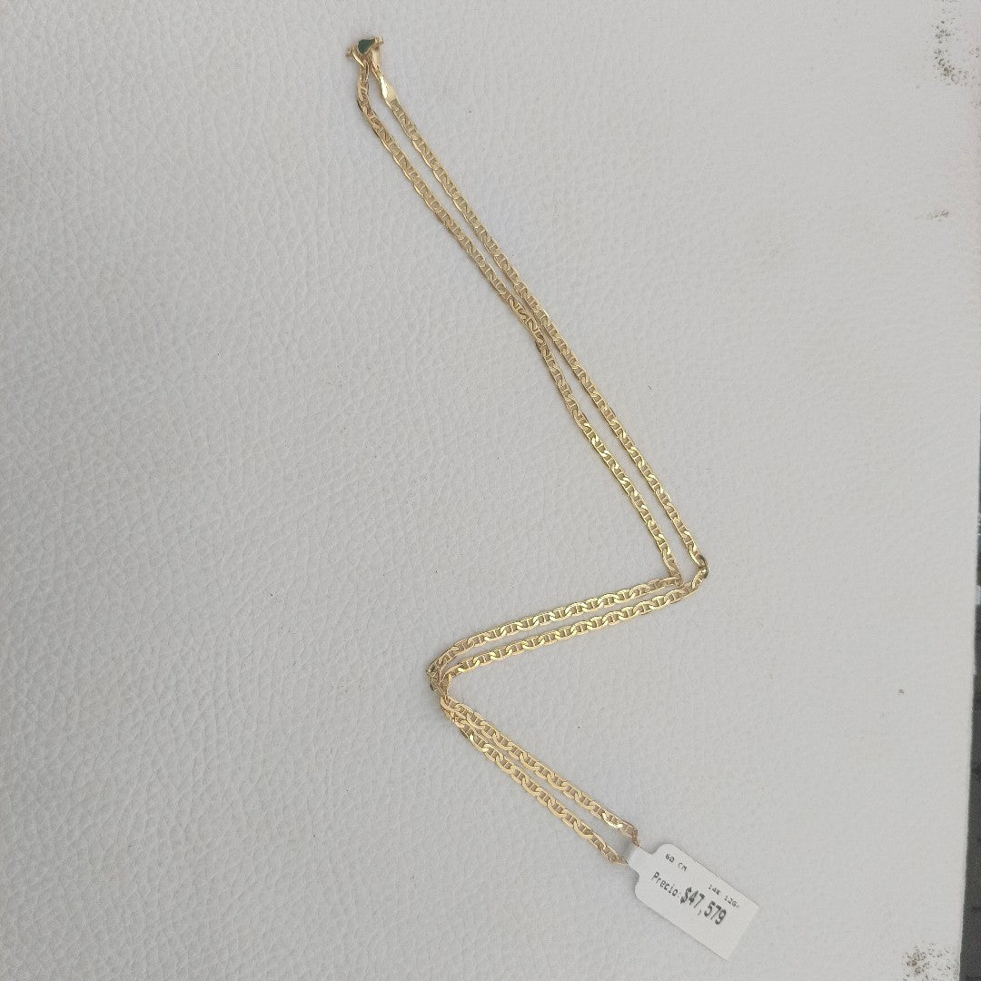 CADENAS GUCHI ORO 14K 12 (NUEVO)