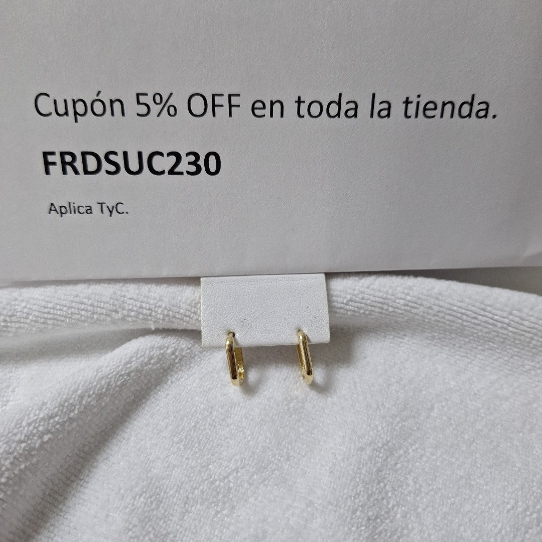 HUGGIES ORO 14K 1.7 (NUEVO)