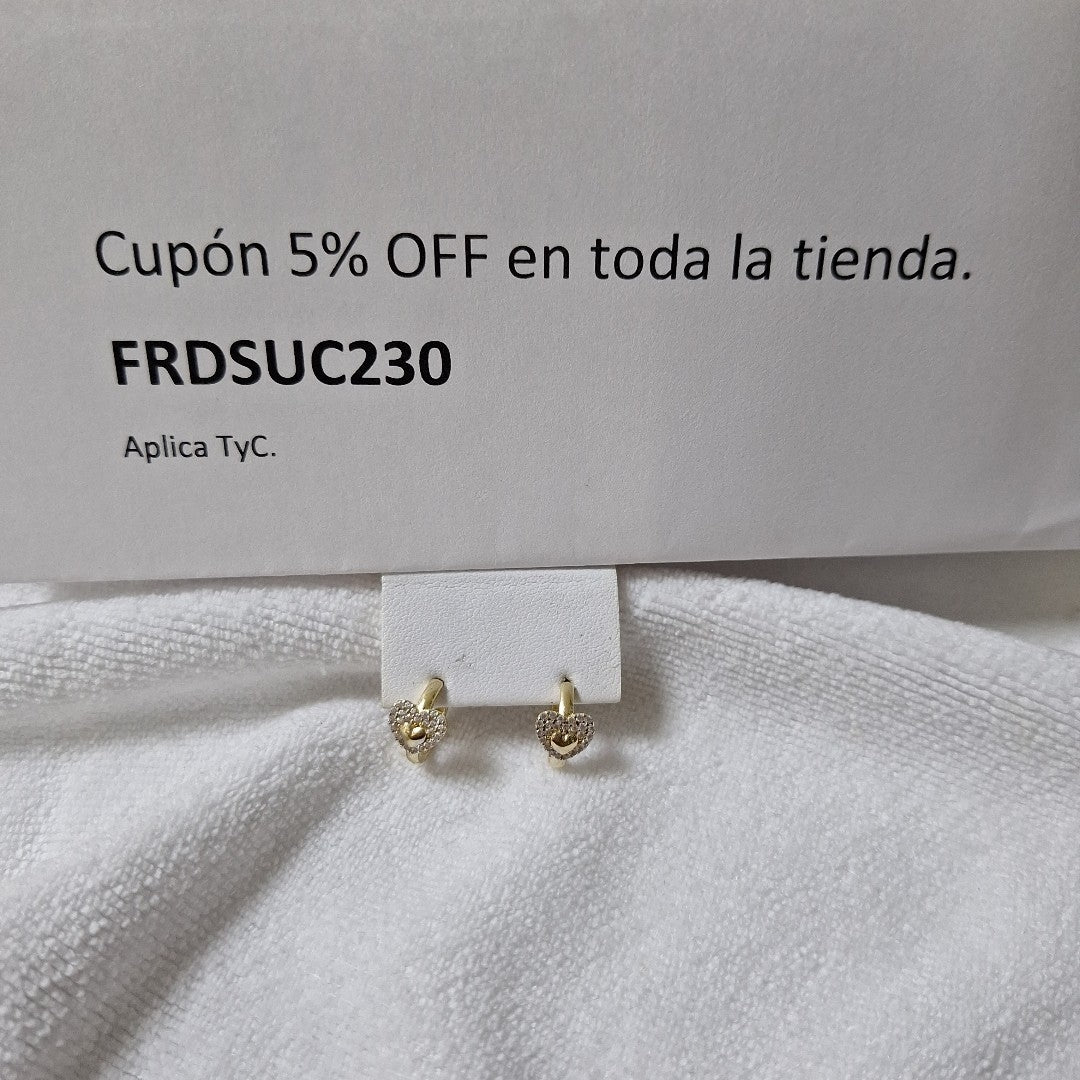 HUGGIES ORO 14K 1.8 (NUEVO)