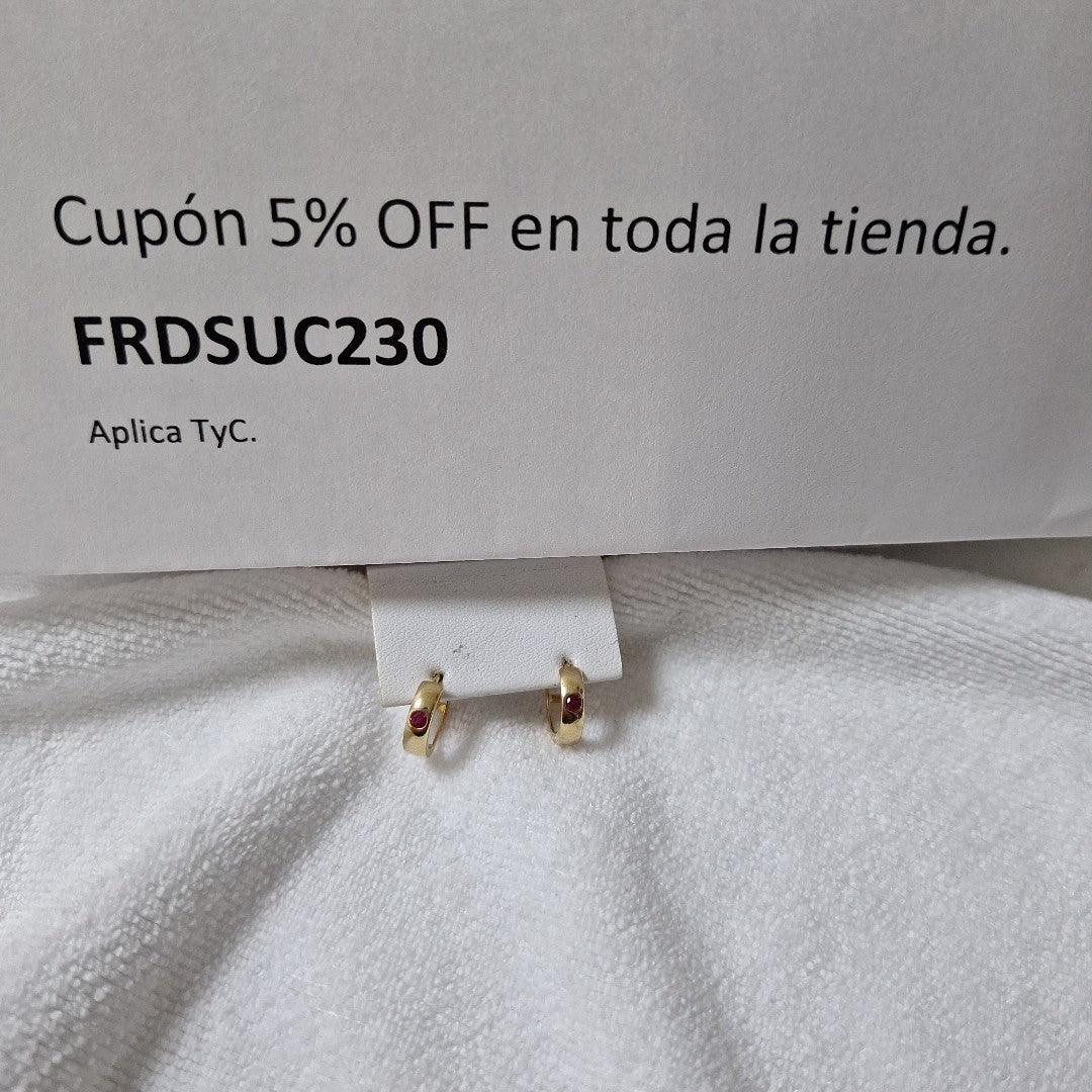 HUGGIES ORO 14K 1.3 (NUEVO)