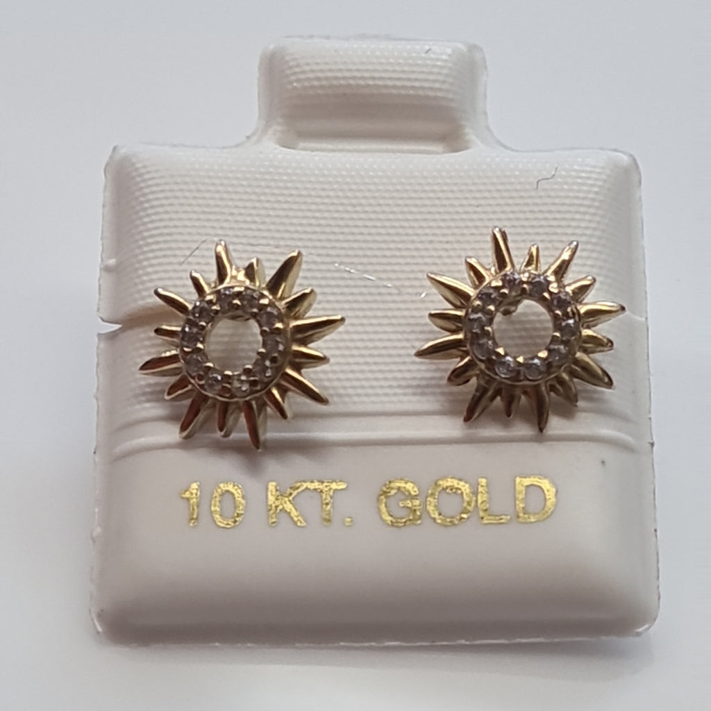 BROQUELES ORO 10K 1.3 (NUEVO)