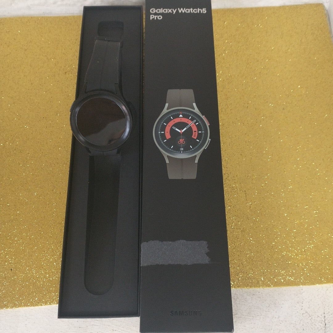 SMARTWATCH SAMSUNG GALAXY WATCH 5 PRO SM-R920 45 MM GPS (SEMINUEVO)