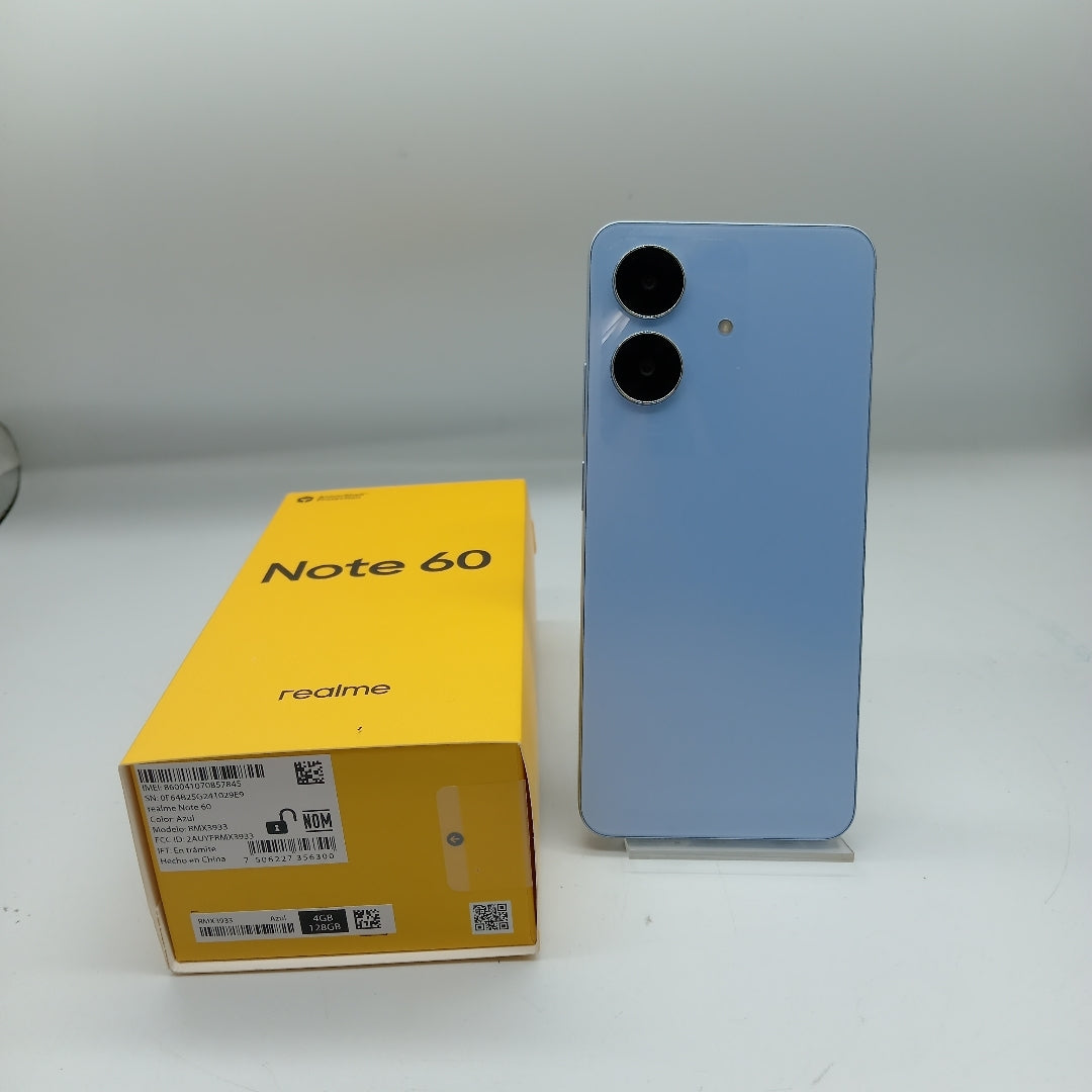 CELULAR REALME REALME NOTE 60-RMX3933(2023) 128 GB 4 GB RAM (SEMINUEVO)