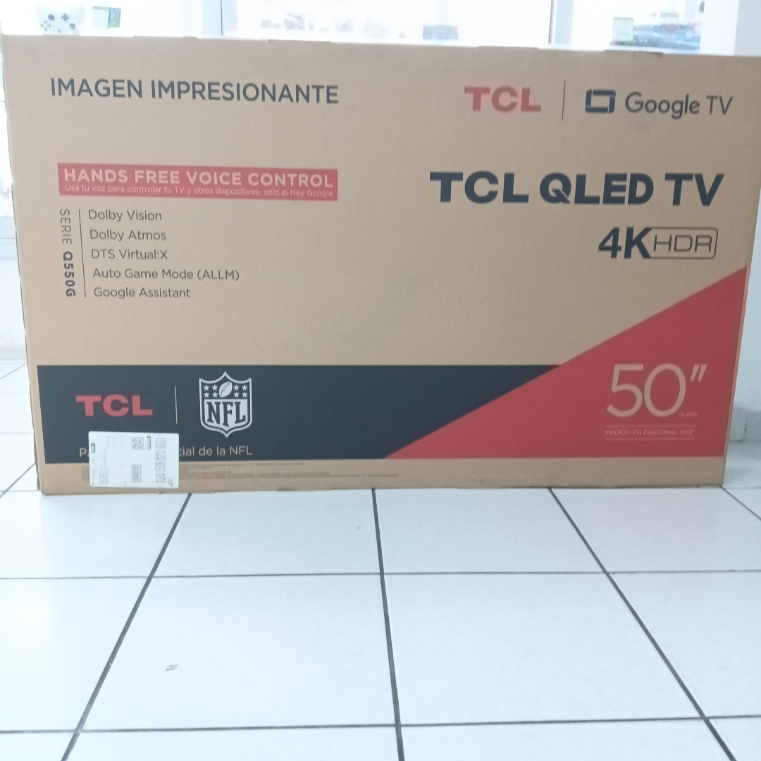 PANTALLA TCL 50Q550G (2023) 50" QLED 4K (SEMINUEVO)
