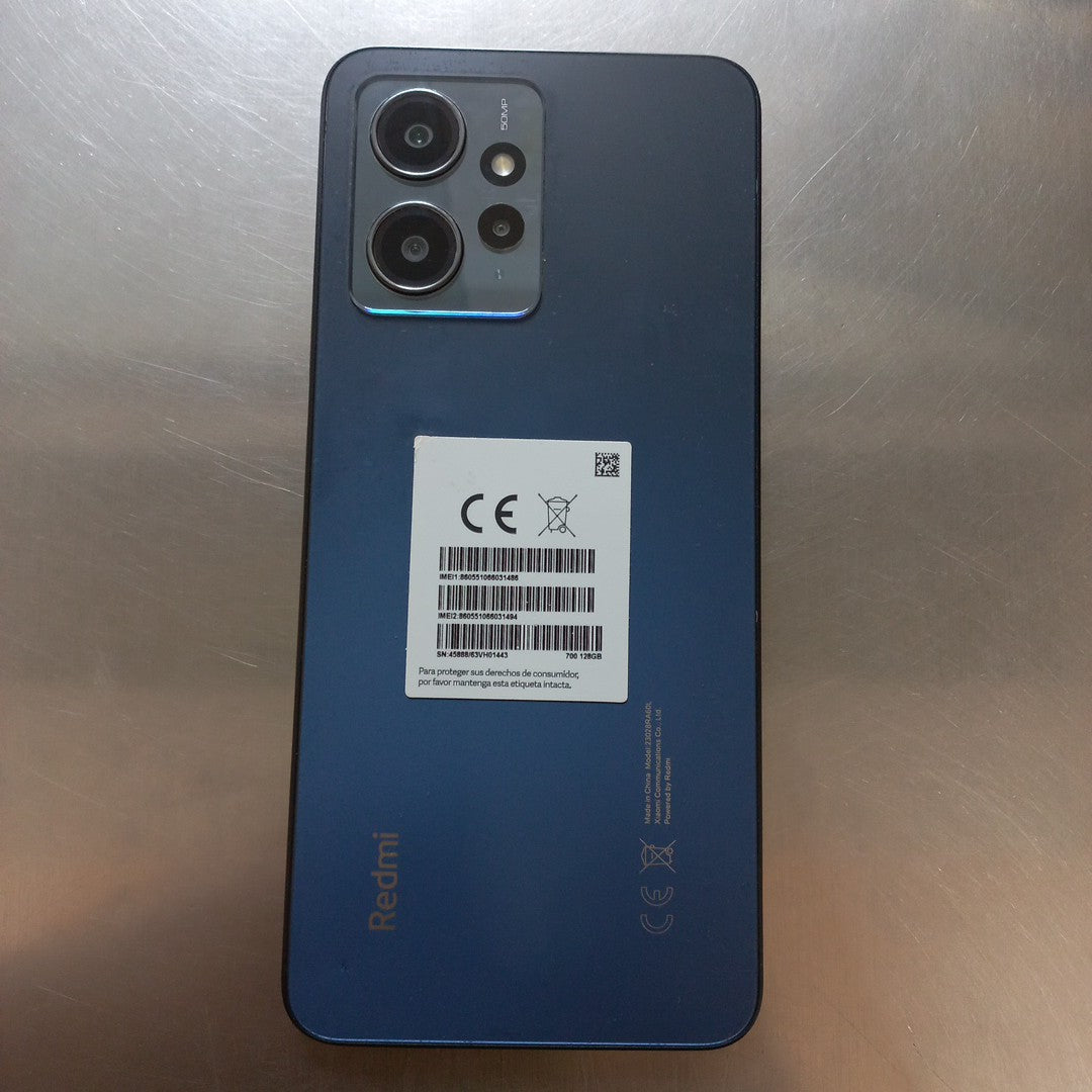 CELULAR XIAOMI REDMI NOTE 12 23028RA60L (2022) 128 GB 4 GB RAM (SEMINUEVO)