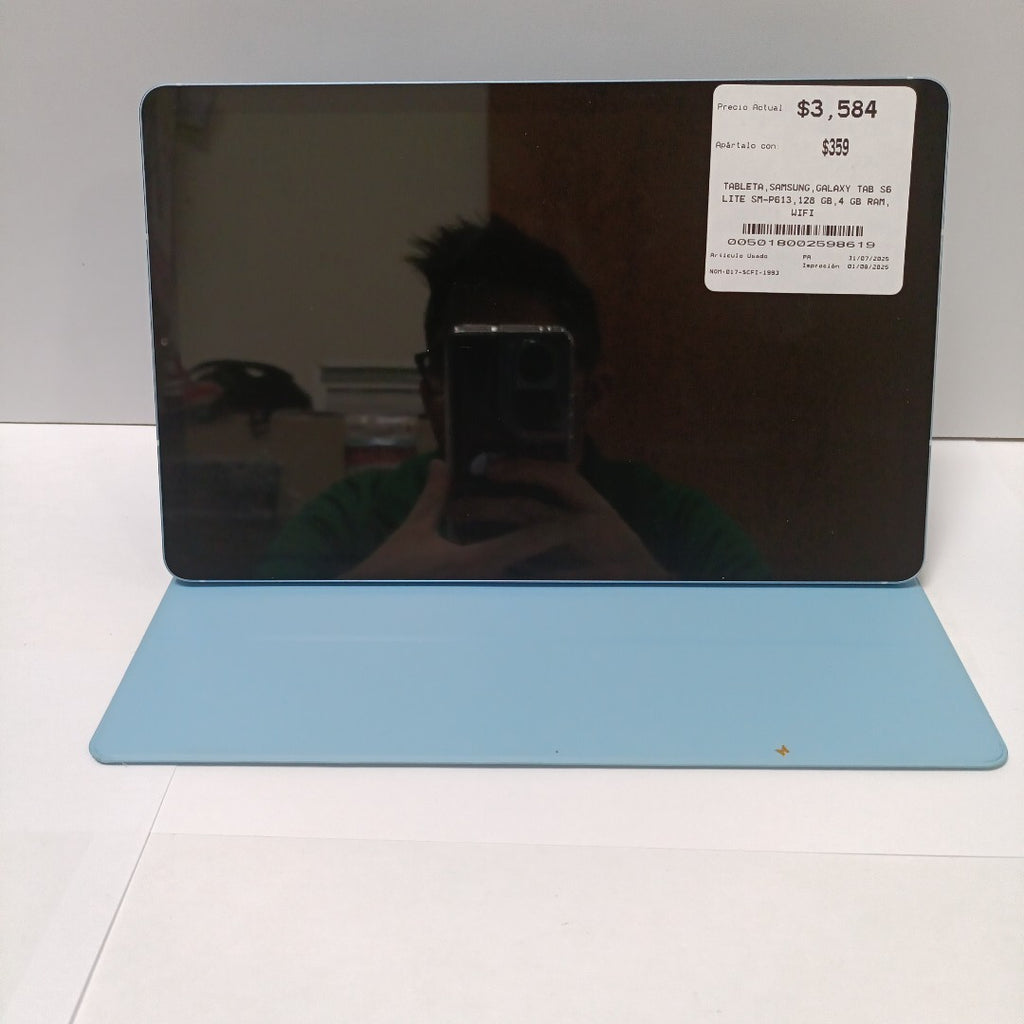 TABLETA SAMSUNG GALAXY TAB S6 LITE SM-P613 128 GB 4 GB RAM (SEMINUEVO)
