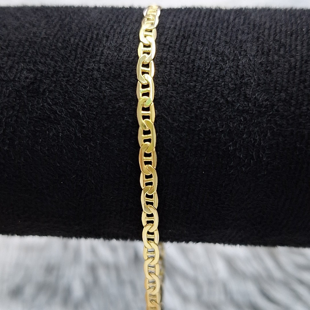 PULSERAS CABALLERO GUCCHI ORO 14K 4.4 (NUEVO)