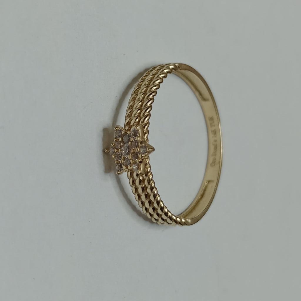 ANILLOS DAMA ORO 14K 1.5 (NUEVO)