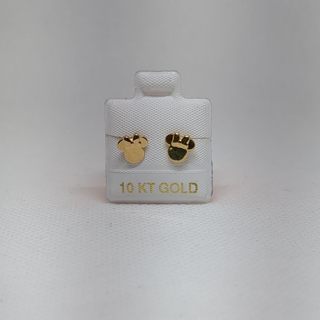 BROQUELES ORO 10K 1 (NUEVO)