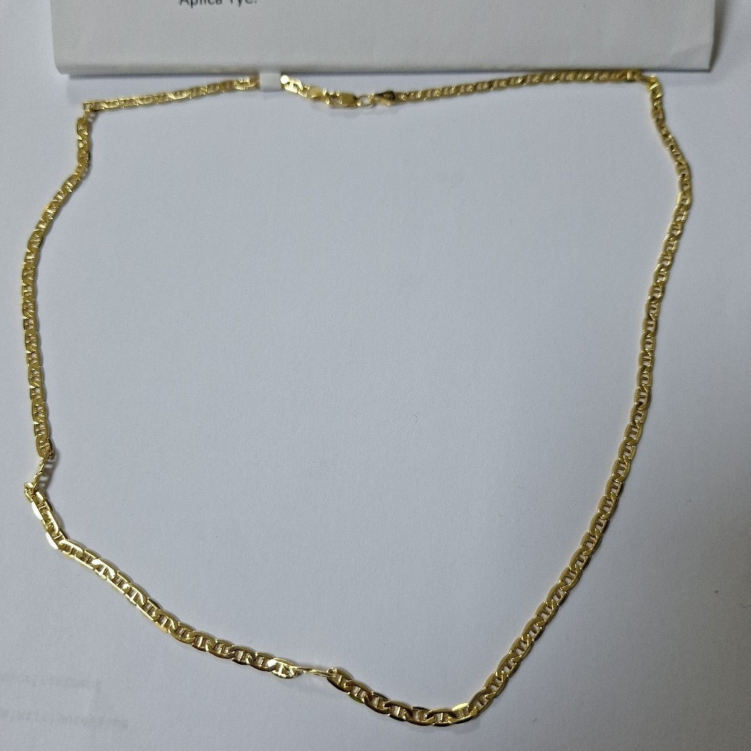 CADENAS GUCHI ORO 14K 10.2 (NUEVO)
