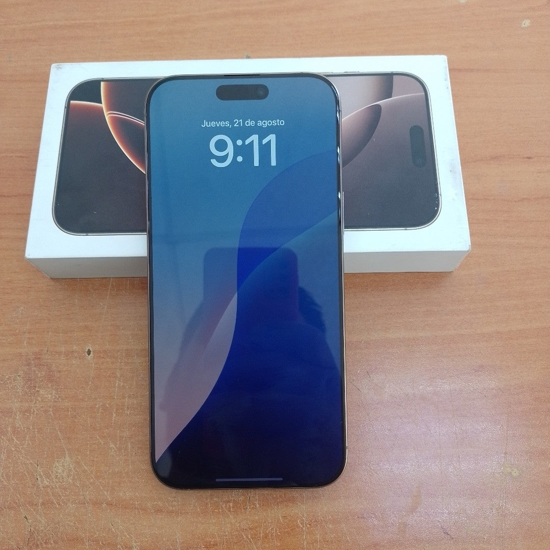 CELULAR APPLE IPHONE 16 PRO MAX A3295 (2024) 256 GB 8 GB RAM (SEMINUEVO)