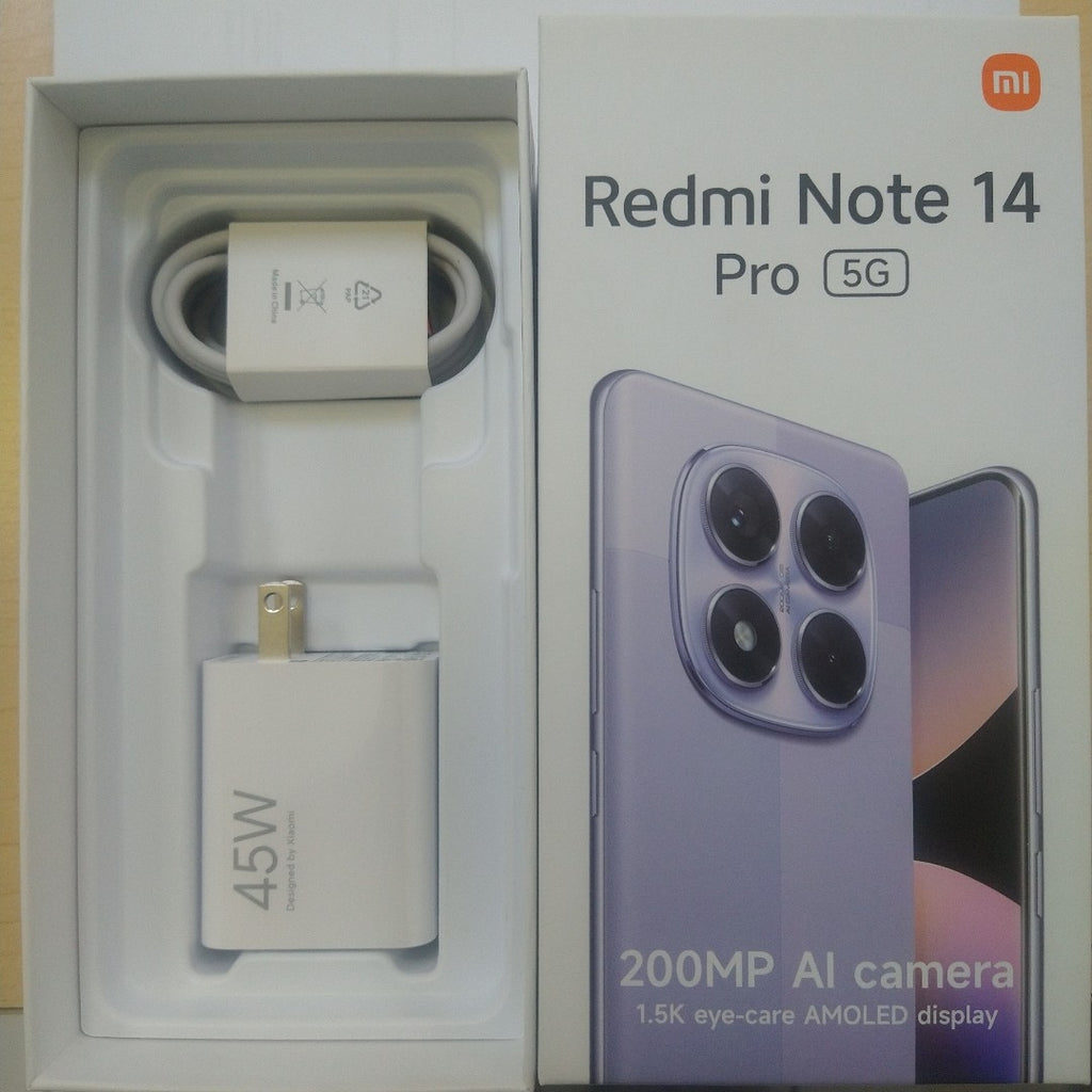 CELULAR XIAOMI REDMI NOTE 14 PRO 5G 24090RA29G (2025) 256 GB 8 GB RAM (SEMINUEVO)