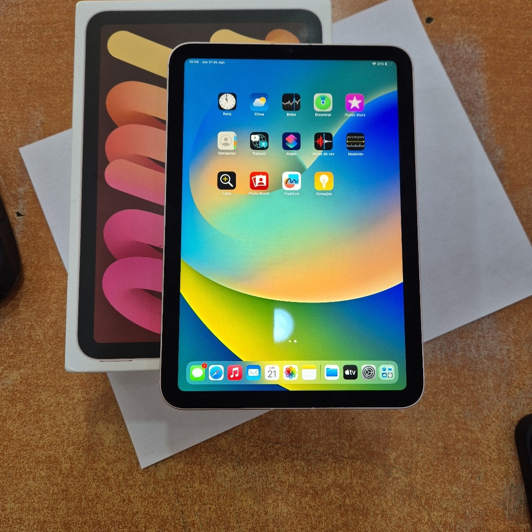 TABLETA APPLE IPAD MINI 6 A2568 64 GB 4 GB RAM (SEMINUEVO)