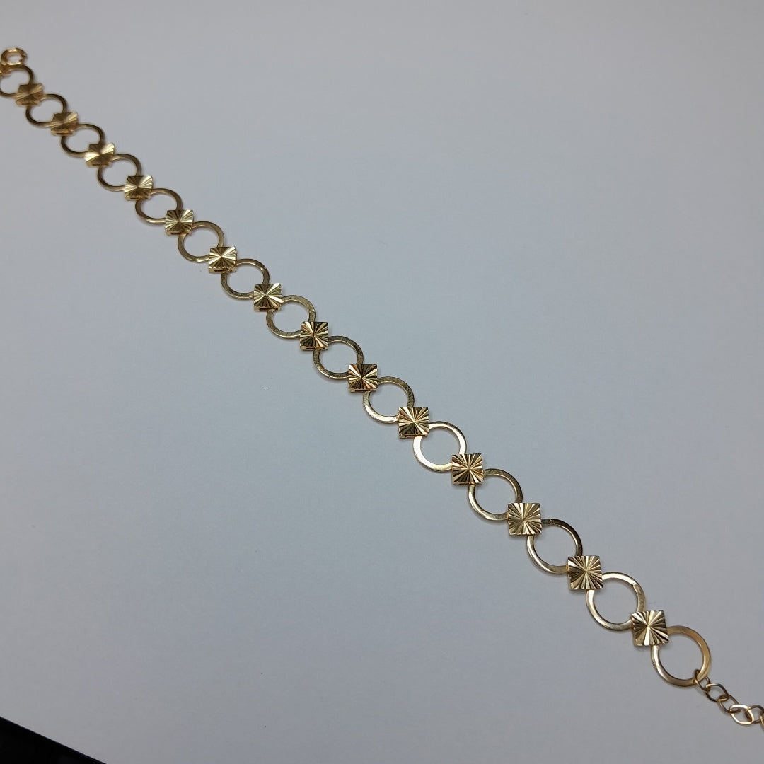 PULSERAS DAMA ORO 14K 3.5 (NUEVO)