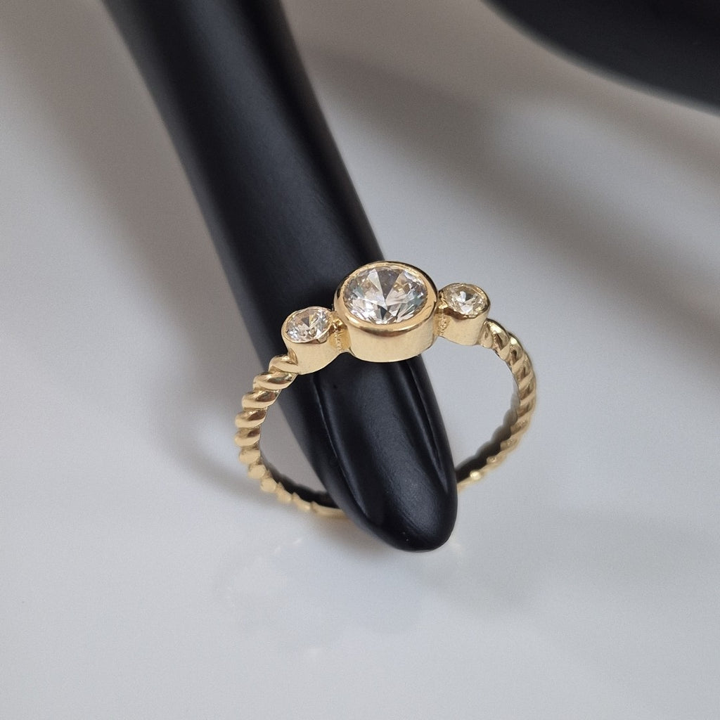 ANILLOS DAMA ORO 14K 2.1 (NUEVO)