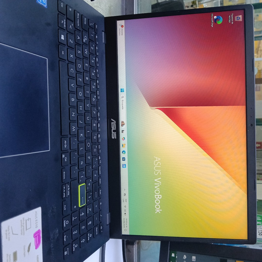 LAPTOP ASUS E510MA-BR580W (2022) 128 GB SSD 4 GB RAM (SEMINUEVO)