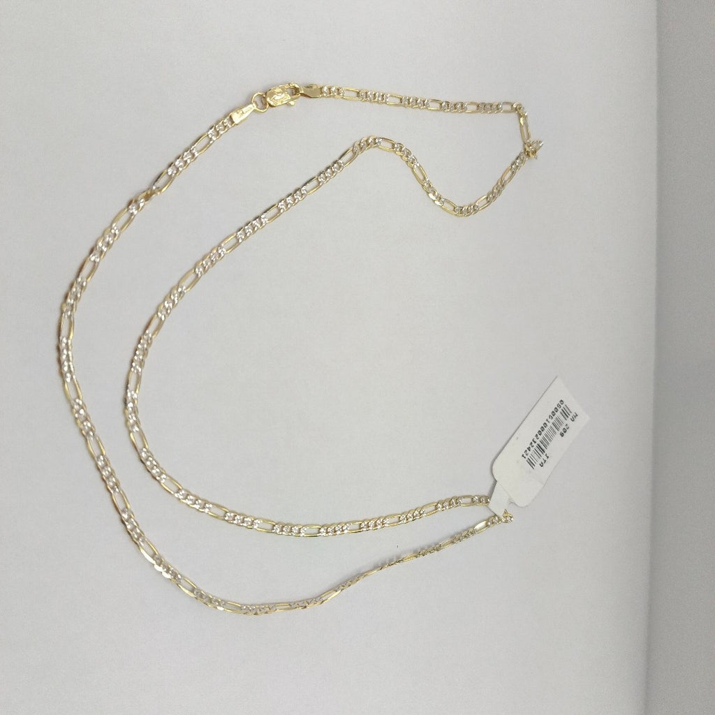 CADENAS CARTIER 3*1 DIAMANTADA ORO 14K 4.7 (NUEVO)