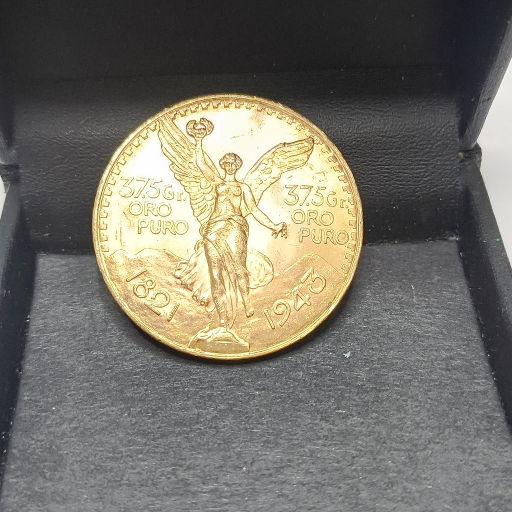 K1 41,60 GRMS - DTO. 0,00 GRMS - 21 K - AVALÚO 76003,20 * IDENTIFICACIÓN  MONEDA NOMINATIVA * MATERIALES  ORO * ESPECI (SEMINUEVO)