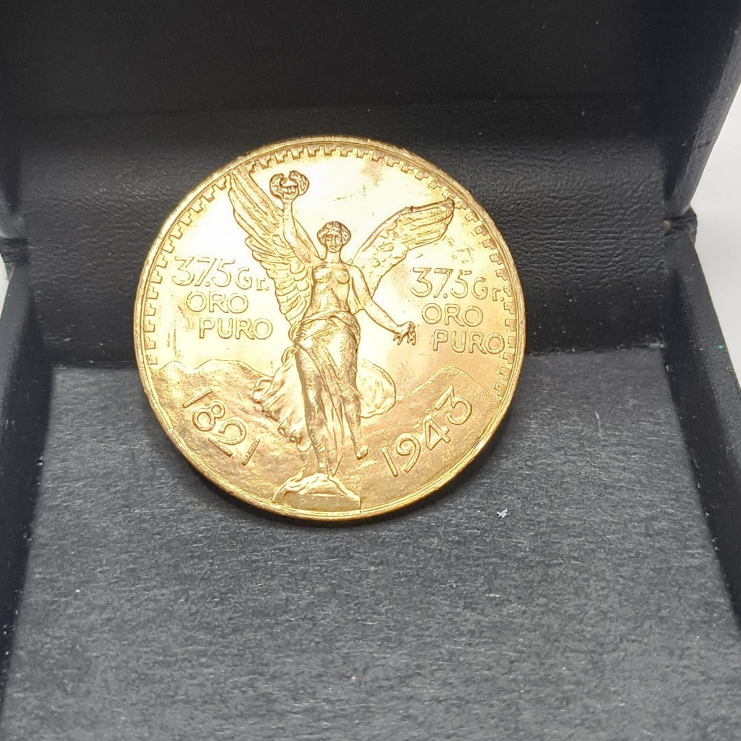 K1 41,60 GRMS - DTO. 0,00 GRMS - 21 K - AVALÚO 76003,20 * IDENTIFICACIÓN  MONEDA NOMINATIVA * MATERIALES  ORO * ESPECI (SEMINUEVO)