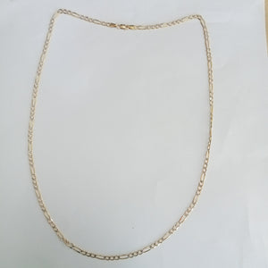CADENAS CARTIER 3*1 DIAMANTADA ORO 14K 8.1 (NUEVO)