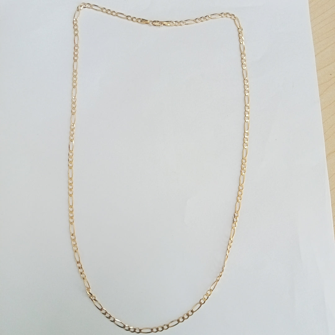 CADENAS CARTIER 3*1 AMARILLA ORO 14K 8.3 (NUEVO)