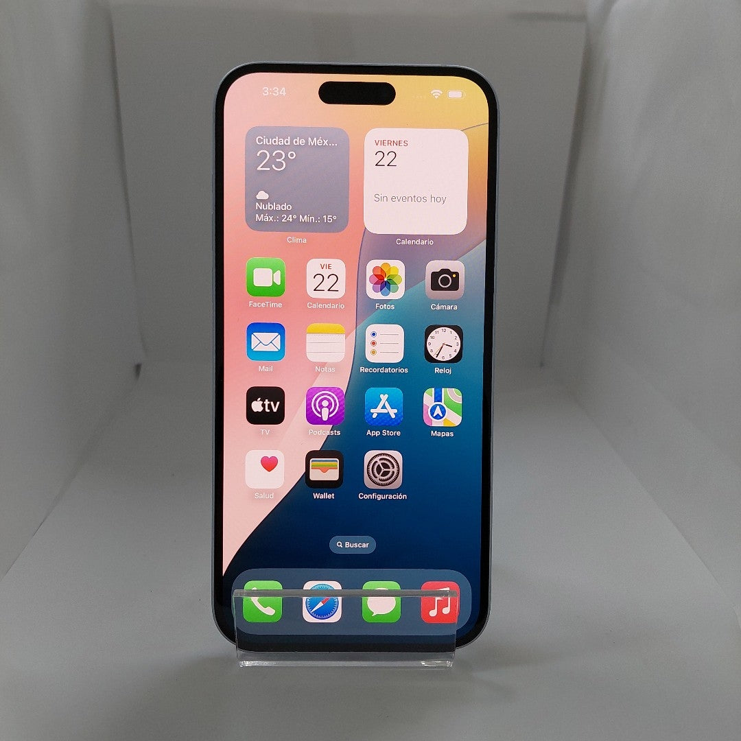 CELULAR APPLE IPHONE 15 PLUS A3093 (2023) 256 GB 6 GB RAM (SEMINUEVO)
