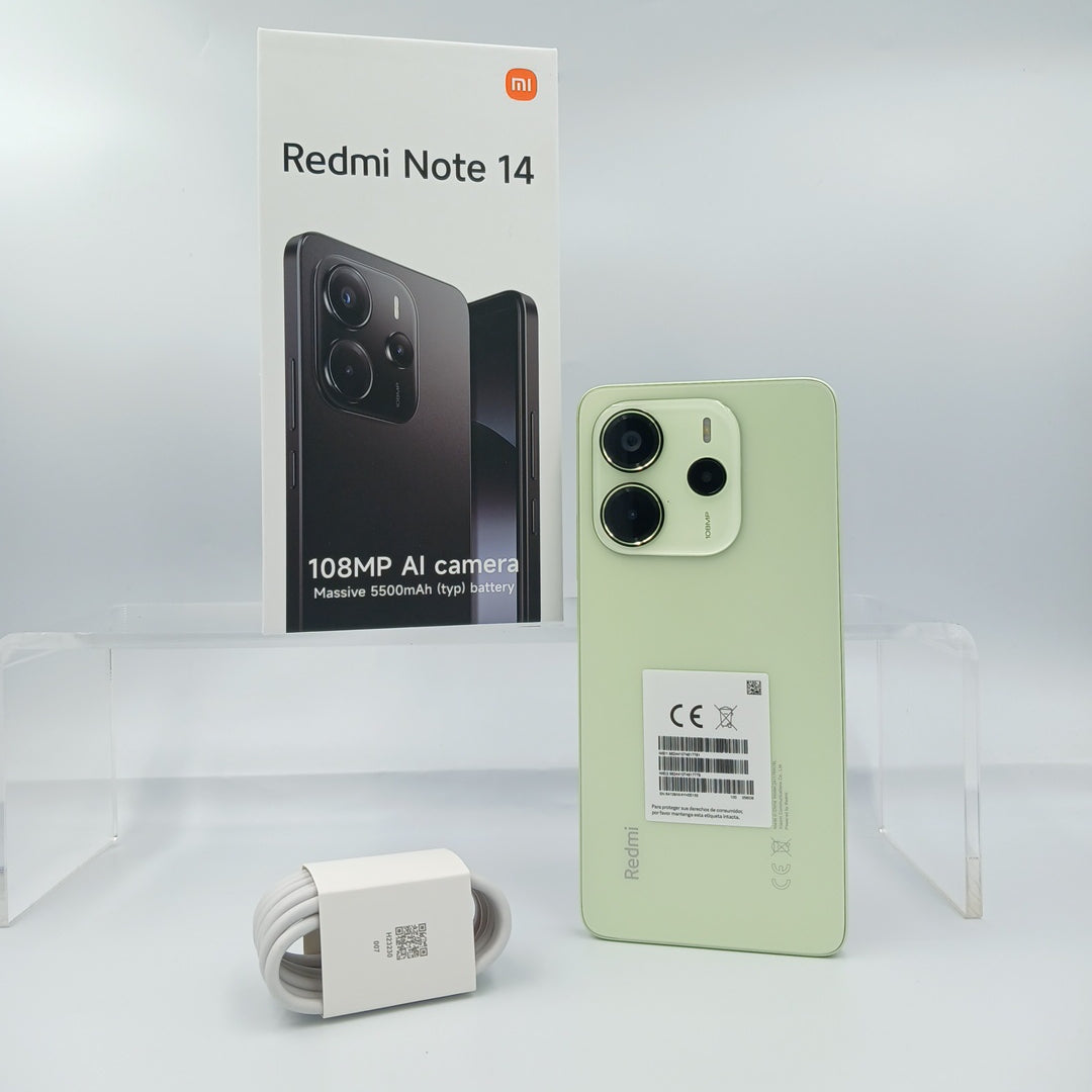 CELULAR XIAOMI REDMI NOTE 14 24117RN76L (2025) 256 GB 8 GB RAM (SEMINUEVO)