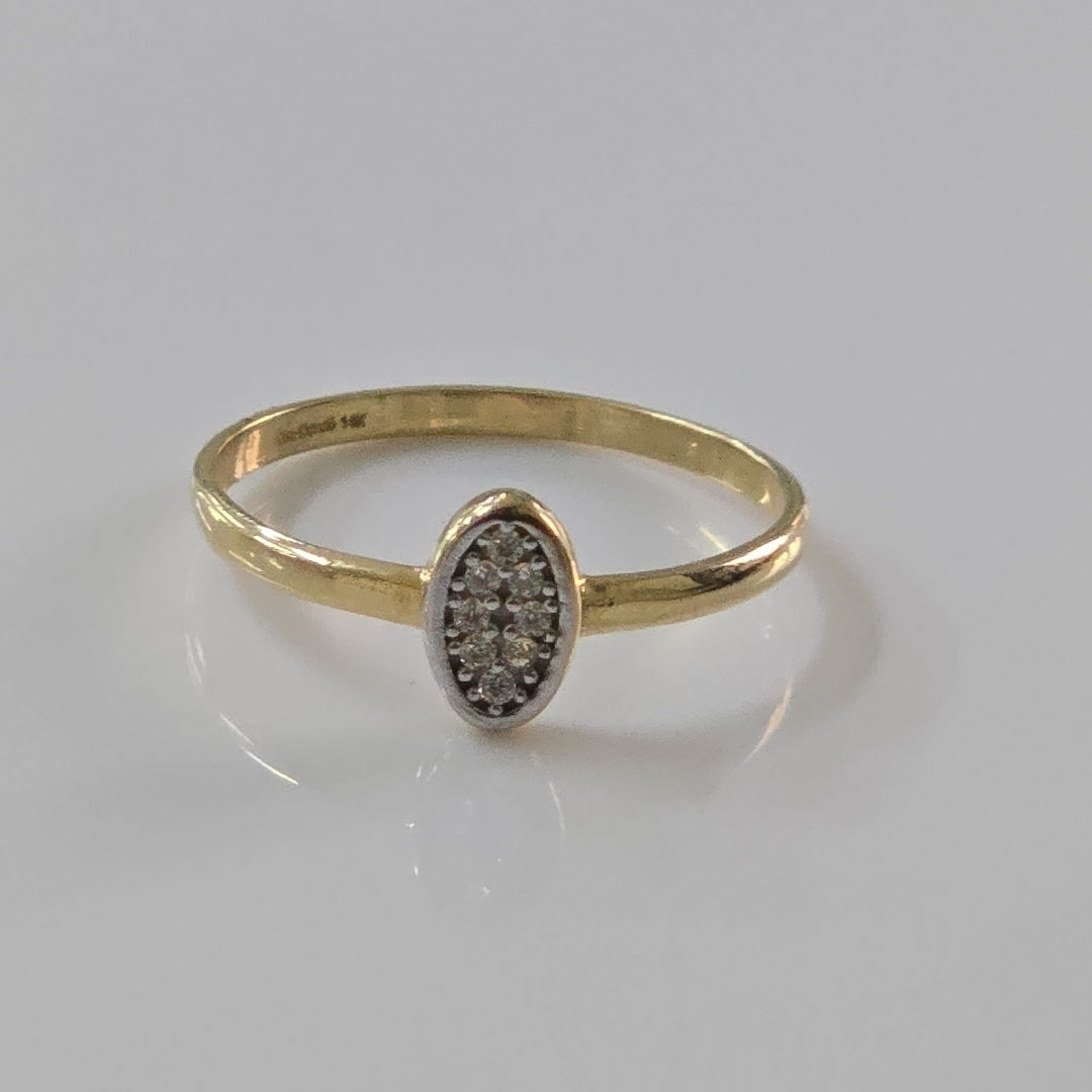 ANILLOS DAMA ORO 14K 1.3 (NUEVO)
