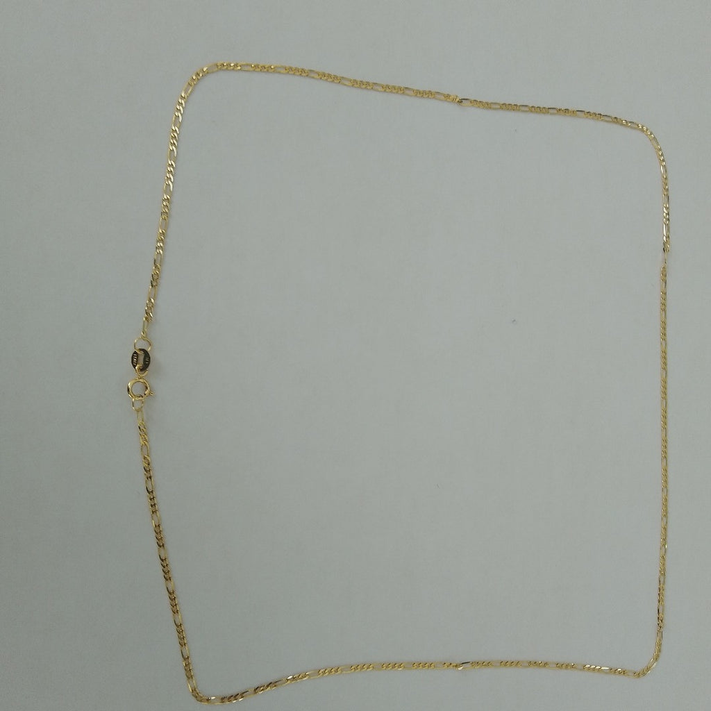 CADENAS CARTIER 3*1 AMARILLA ORO 14K 1.8 (NUEVO)