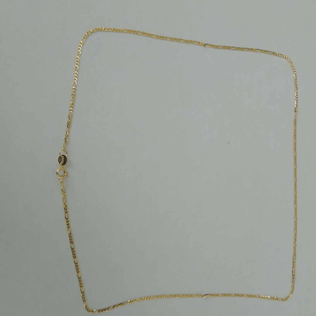 CADENAS CARTIER 3*1 AMARILLA ORO 14K 1.8 (NUEVO)